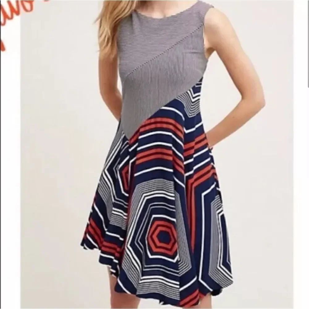 Maeve Anthropologie Cameron Swing Dress